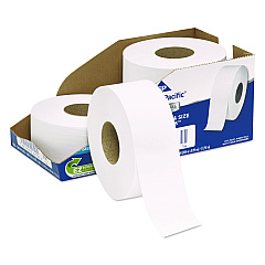 Georgia Pacific Professional White Jumbo Bathroom Tissue, Septic Safe, 2-Ply, 3 1/2 x 1000 ft, 4/Carton (2172114)