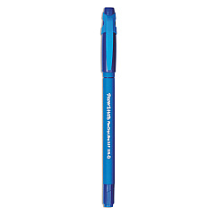 Paper Mate FlexGrip Ultra Ballpoint Pen, Stick, Fine 0.8 mm, Blue Ink, Blue Barrel, Dozen (9660131)