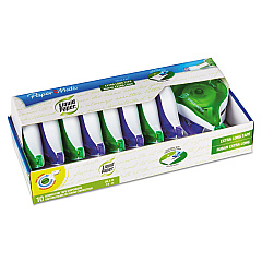 Paper Mate Liquid Paper DryLine Correction Tape, Non-Refillable, 1/6" x 472", 10/Pack (6137406)