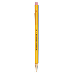 Paper Mate Sharpwriter Mechanical Pencil, 0.7 mm, HB (#2.5), Black Lead, Classic Yellow Barrel, Dozen (3030131C)