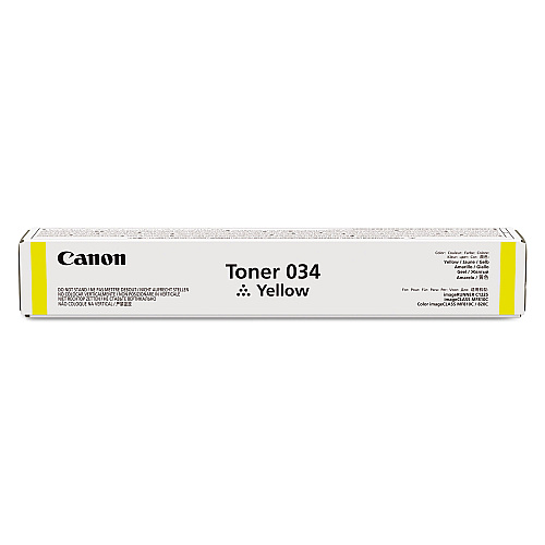 Canon 034 Yellow Toner Cartridge