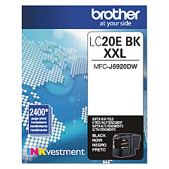 Brother LC20EBK Black Ink Cartridge
