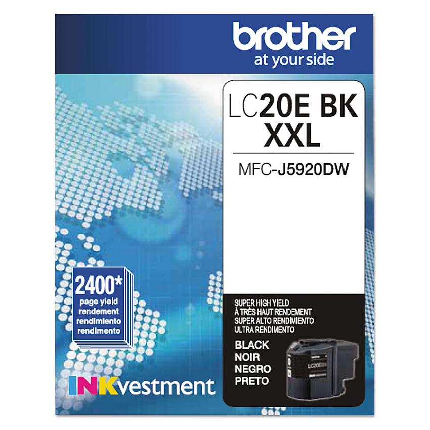 Brother LC20EBK Black Ink Cartridge