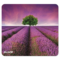 Allsop Naturesmart Mouse Pad, 8.5 x 8, Lavender Field Design (31422)