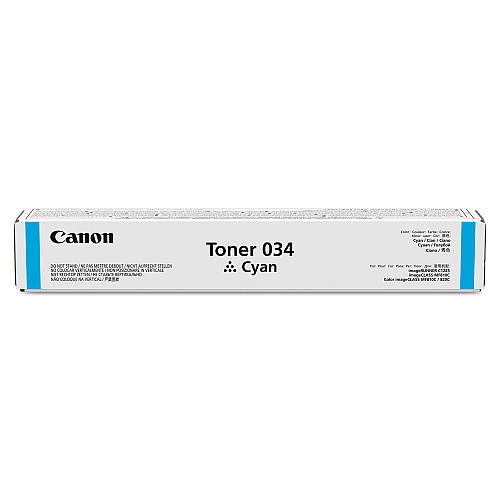 Canon 034 Cyan Toner Cartridge