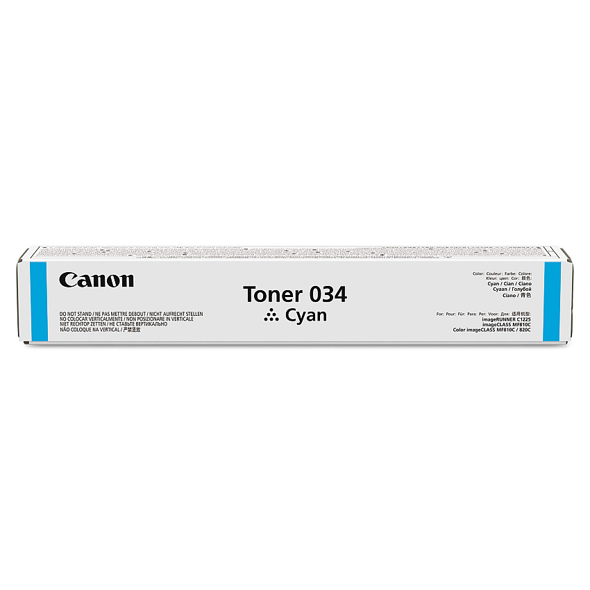 Canon 034 Cyan Toner Cartridge