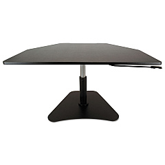 Victor High Rise Adjustable Stand-Up Desk Converter, 28" x 23" x 12" to 16.75", Black (DC200)