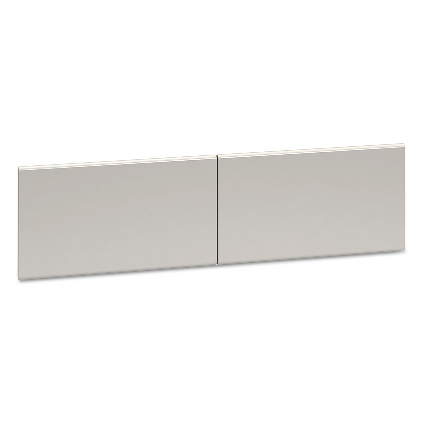 HON 38000 Series Hutch Flipper Doors For 60"w Open Shelf, 30w x 15h, Light Gray (386015LQ)