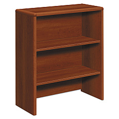 HON 10700 Series Bookcase Hutch, 32.63w x 14.63d x 37.13h, Cognac (107292CO)