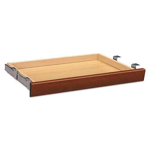 HON Laminate Angled Center Drawer, 26w x 15.38d x 2.5h, Cognac (1526CO)