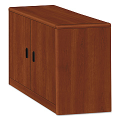 HON 10700 Series Locking Storage Cabinet, 36w x 20d x 29 1/2h, Cognac (107291CO)