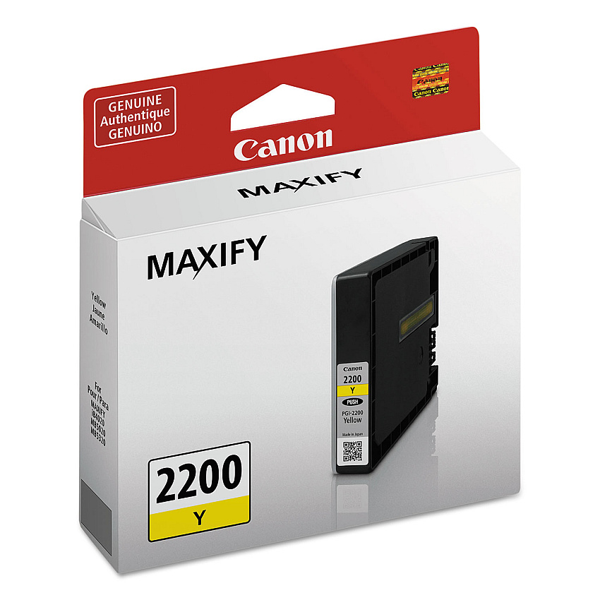 Canon PGI-2200 Yellow Ink Cartridge (9306B001)