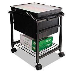 Advantus Heavy-Duty File Shuttle, 17.13w x 14.25d x 20h, Black (FS2BHD)