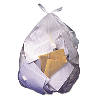 Heritage High-Density Waste Can Liners, 45 gal, 12 microns, 40" x 48", Natural, 250/Carton (Z8048MNR03)