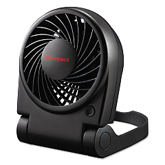 Honeywell Turbo On The Go USB/Battery Powered Fan, Black (HTF090B)