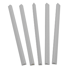 C-Line Slide 'N Grip Binding Bars, White, 11 x 1/2, 100/Box (34227)