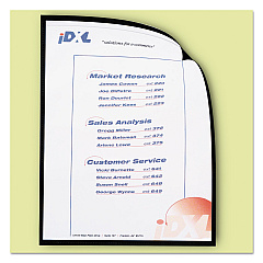 C-Line Magnetic Cubicle Keepers Display Holders, 9.2 x 11.69, Magnetic Mount, Clear, 25/Pack (37991)