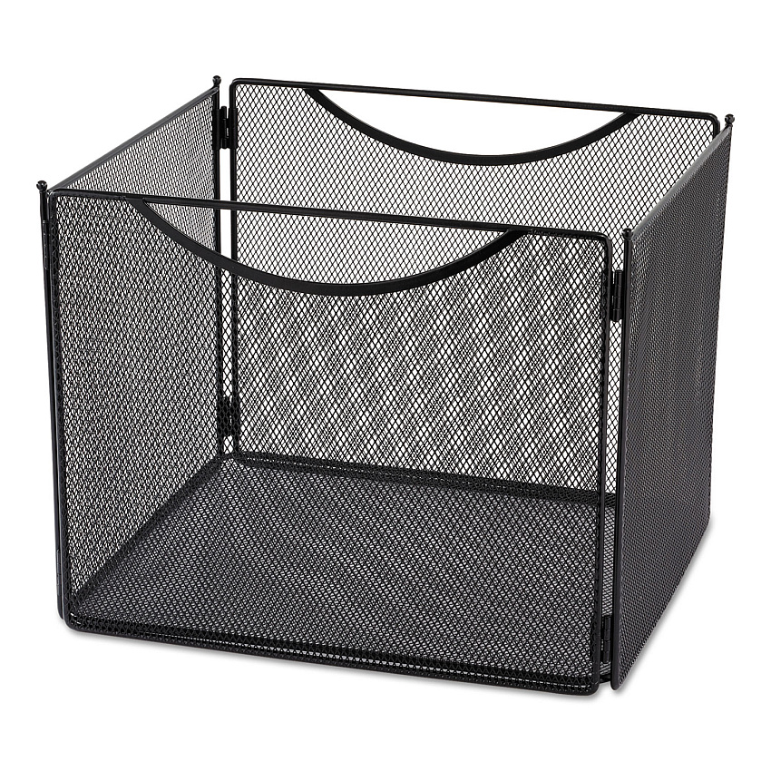 Safco Onyx Desktop Box File, Letter Files, 12.5" x 11" x 10", Black (2170BL)
