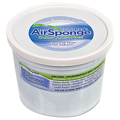 Nature's Air Sponge Odor Absorber, Neutral, 64 oz Tub, 4/Carton (1013)