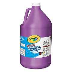 Crayola Washable Paint, Violet, 1 gal Bottle (542128040)