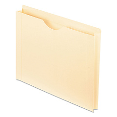 Pendaflex Manila Reinforced File Jackets, 2-Ply Straight Tab, Letter Size, Manila, 50/Box (22150)