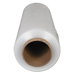 Universal Handwrap Stretch Film, 18" x 1,500 ft, 20 mic (80-Gauge), 4/Carton (UNV80118)