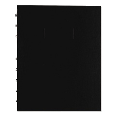 Blueline NotePro Quad Computation Notebook, Data-Lab-Record Format, Narrow Rule/Quadrille Rule, Black Cover, 9.25 x 7.25, 96 Sheets (A44C81)