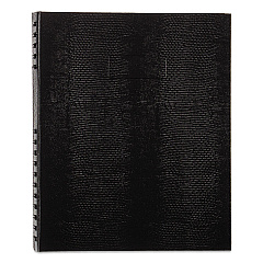 Blueline NotePro Notebook, 1 Subject, Medium/College Rule, Black Cover, 11 x 8.5, 100 Sheets (A10200BLK)