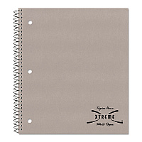 National 1-Subject Wirebound Notebook, 3-Hole Punched, Medium/College Rule, Randomly Assorted Front Covers, 11 x 8.88, 80 Sheets (33709)