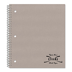National 1-Subject Wirebound Notebook, 3-Hole Punched, Medium/College Rule, Randomly Assorted Front Covers, 11 x 8.88, 80 Sheets (33709)
