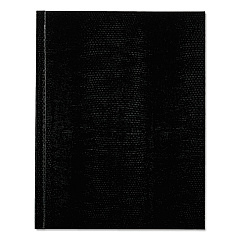 Blueline Executive Notebook, 1 Subject, Medium/College Rule, Black Cover, 9.25 x 7.25, 150 Sheets (A7BLK)
