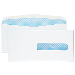 Quality Park Security Tinted Insurance Claim Form Envelope, Address Window, Commercial Flap, Redi-Seal Closure, 4.5 x 9.5, White, 500/Box (21438)
