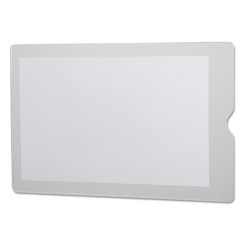 Oxford Utili-Jac Heavy-Duty Clear Plastic Envelopes, 5 x 8, 50/Box (65008)