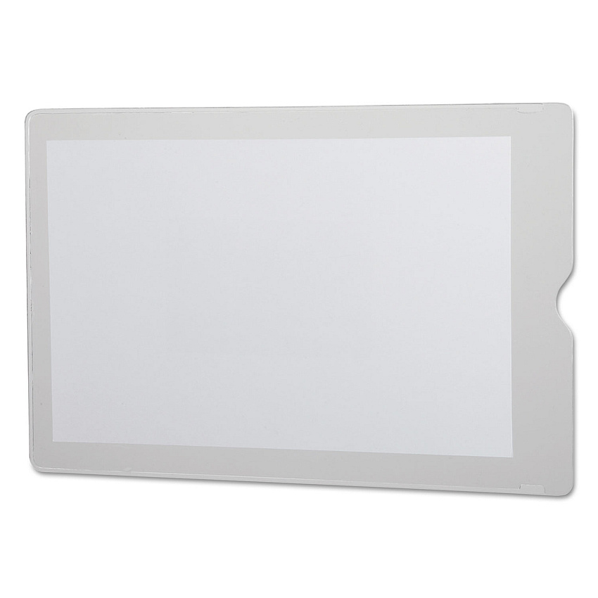 Oxford Utili-Jac Heavy-Duty Clear Plastic Envelopes, 5 x 8, 50/Box (65008)