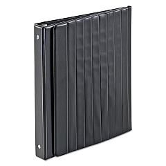 Cardinal Easel Round Ring Binder, 3 Rings, 1" Capacity, 11 x 8.5, Black (09260)