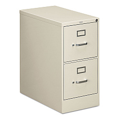 HON 310 Series Vertical File, 2 Letter-Size File Drawers, Light Gray, 15" x 26.5" x 29" (312PQ)