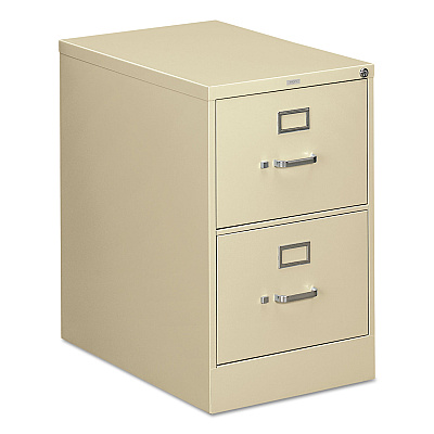 HON 310 Series Vertical File, 2 Legal-Size File Drawers, Putty, 18.25" x 26.5" x 29" (312CPL)