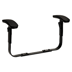 HON Height-Adjustable T-Arms for ComforTask Series Swivel Task Chairs, Black (5995T)