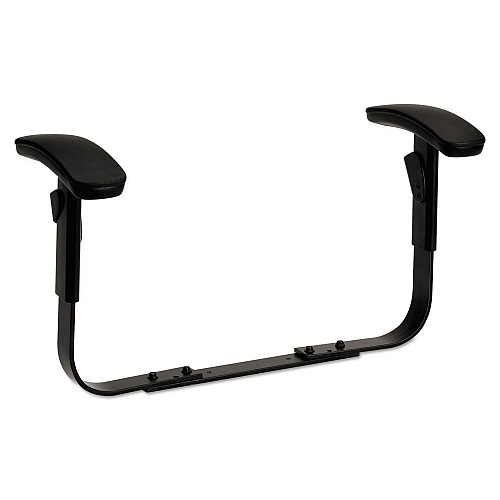 HON Height-Adjustable T-Arms for ComforTask Series Swivel Task Chairs, Black (5995T)
