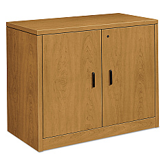 HON 10500 Series Storage Cabinet w/Doors, 36w x 20d x 29-1/2h, Harvest (105291CC)