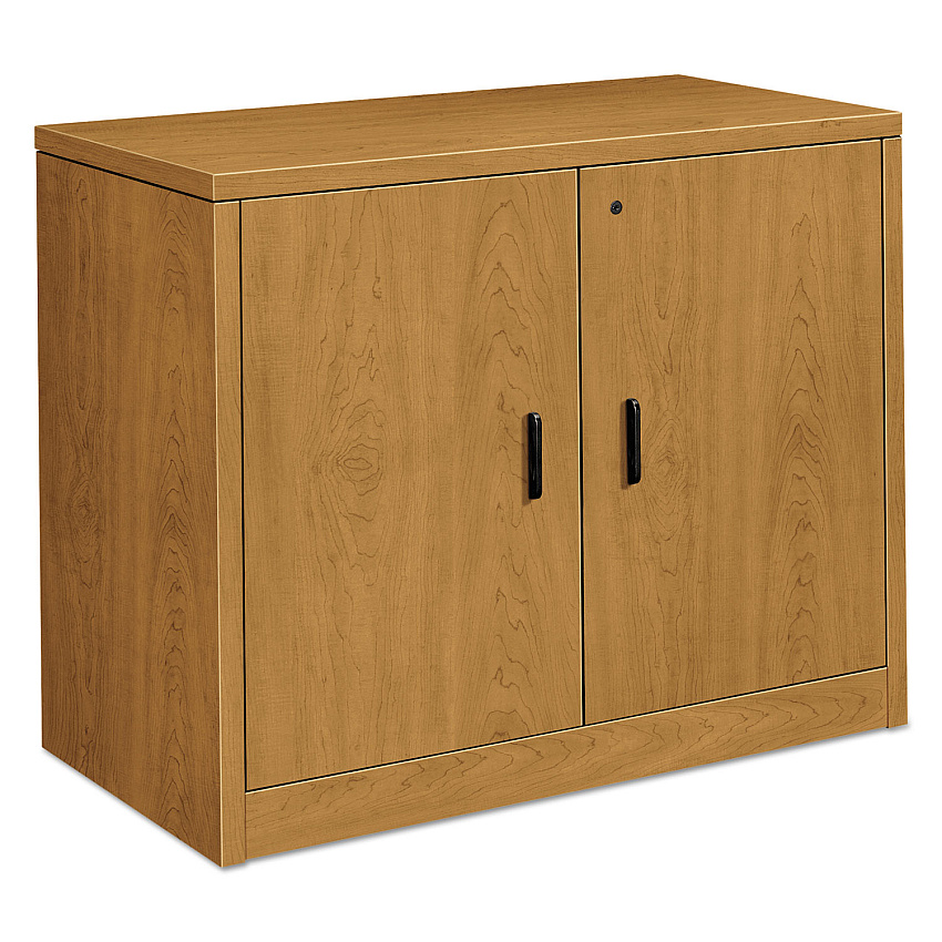 HON 10500 Series Storage Cabinet w/Doors, 36w x 20d x 29-1/2h, Harvest (105291CC)