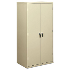HON Assembled Storage Cabinet, 36w x 24 1/4d x 71 3/4h, Putty (SC2472L)