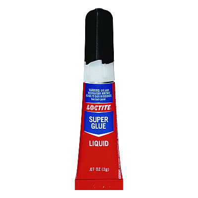 Loctite Super Glue Liquid Tubes, 0.07 oz, Dries Clear, 2/Pack (1363131)