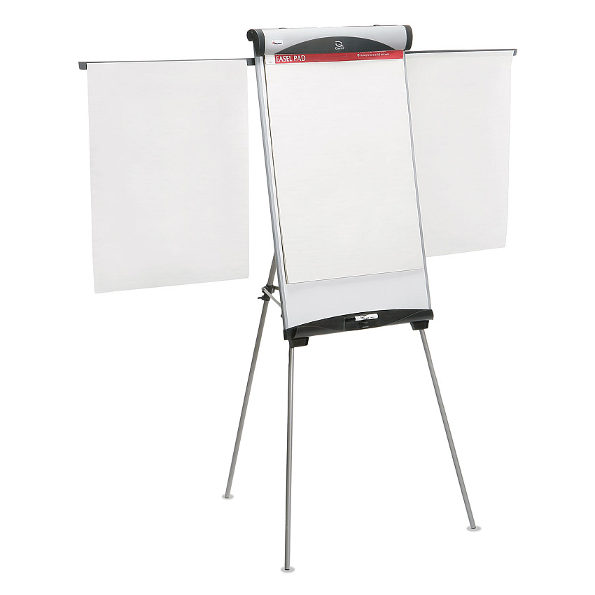 AbilityOne 7520016421221 SKILCRAFT Quartet Euro Magnetic Presentation Easel, 26 x 34