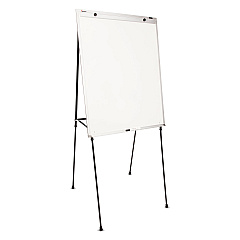 AbilityOne 7520016421219 SKILCRAFT Quartet Four-Leg Steel Presentation Easel, 29 x 40, Black Frame