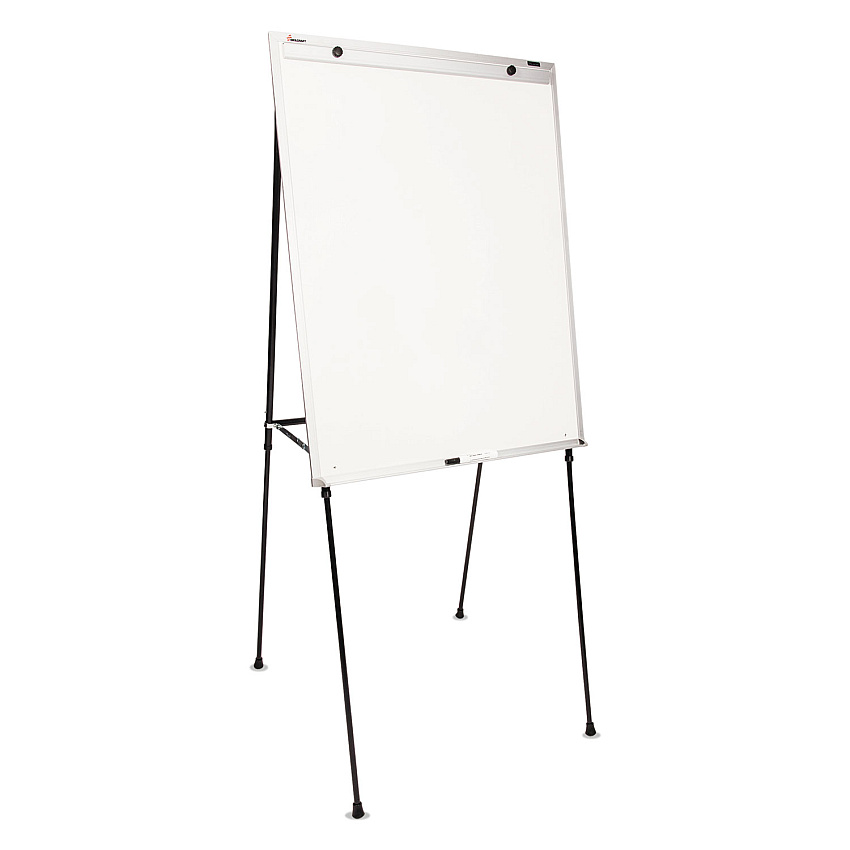AbilityOne 7520016421219 SKILCRAFT Quartet Four-Leg Steel Presentation Easel, 29 x 40, Black Frame