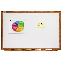 AbilityOne 7110013347080 SKILCRAFT Quartet Magnetic Porcelain Dry Erase Board, 48 x 36