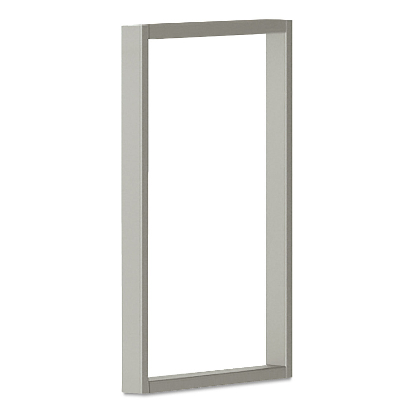 HON Voi O-Leg Supports for Overhead Cabinet, 14.25" x 20.5", Metallic Platinum Gray (VOS65T)