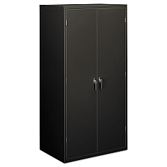 HON Assembled Storage Cabinet, 36w x 24 1/4d x 71 3/4, Charcoal (SC2472S)