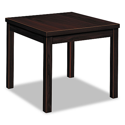 HON Laminate Occasional Table, Rectangular, 24w x 20d x 20h, Mahogany (80193NN)